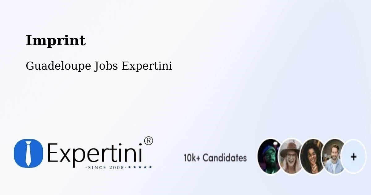 Imprint – Dalciat - Guadeloupe Jobs Expertini